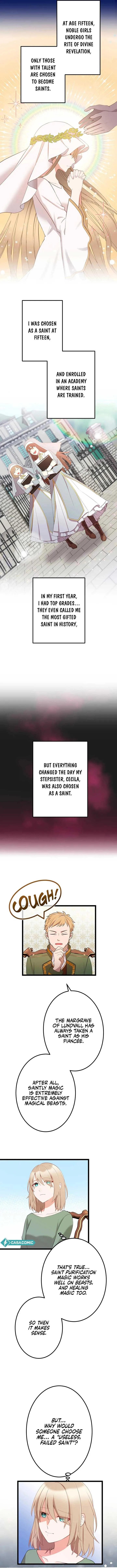 I May Be a Failed Saint, but the Marquess Who Hates Saints Can’t Seem to Stop Doting on Me Chapter 1 Online - página 5
