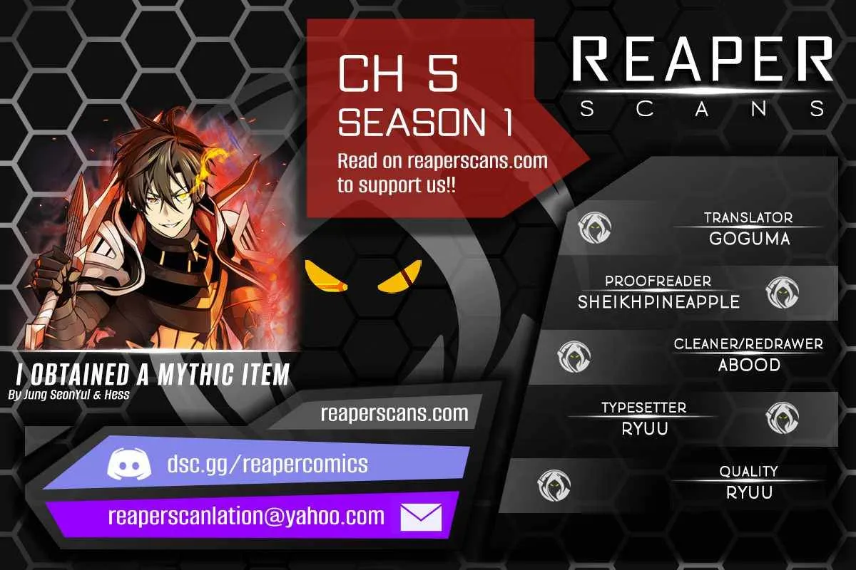 I Obtained a Mythic Item Chapter 5 Online - página 1