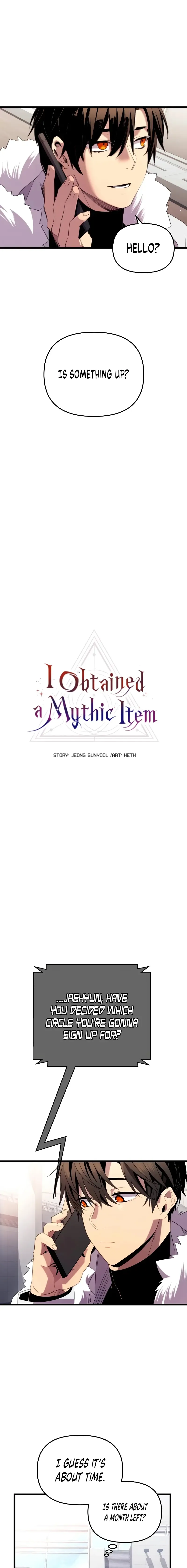 I Obtained a Mythic Item Chapter 96 Online - página 1