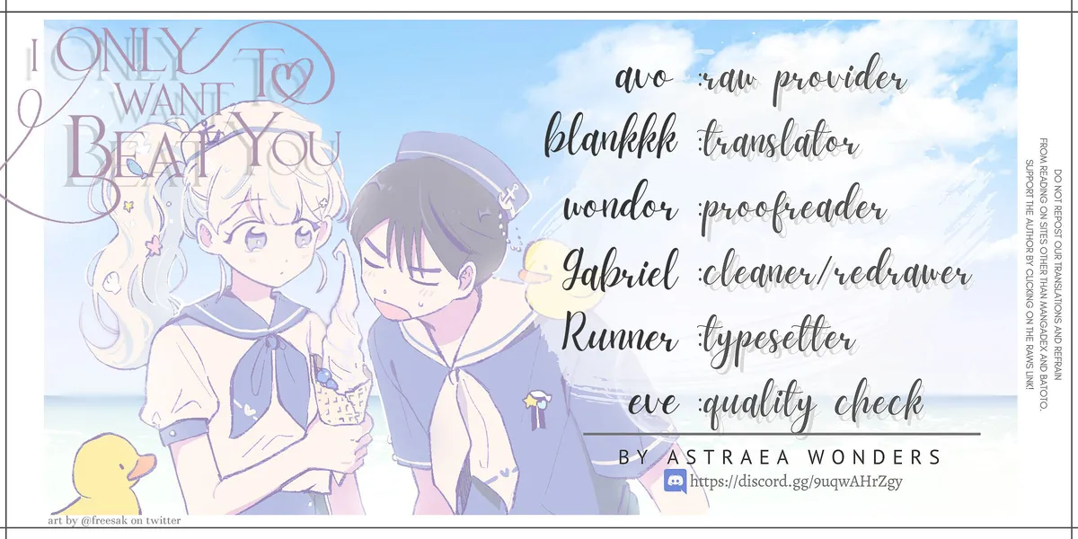 I Only Want to Beat You Chapter 38 Online - página 1