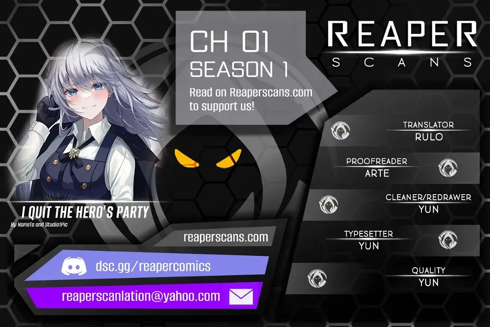 I Quit the Hero’s Party Chapter 1 Online - página 1