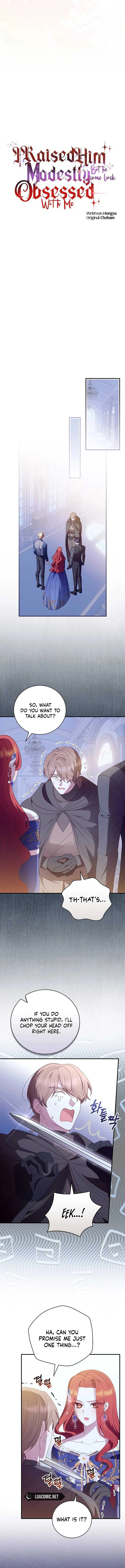 I Raised Him Modestly, But He Came Back Obsessed With Me Chapter 72 Online - página 2