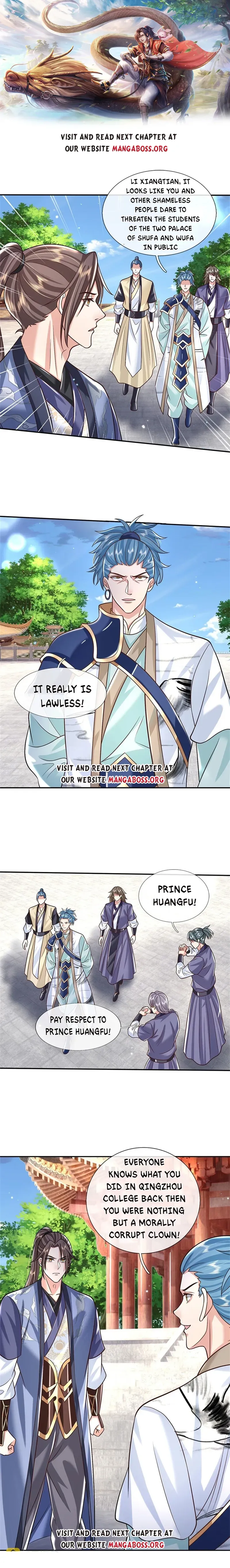 I Return from the Heaven and Worlds Chapter 171 Online - página 1