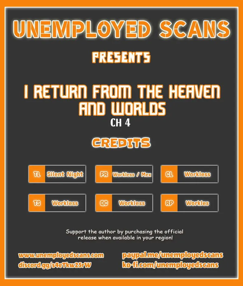 I Return from the Heaven and Worlds Chapter 4 Online - página 1