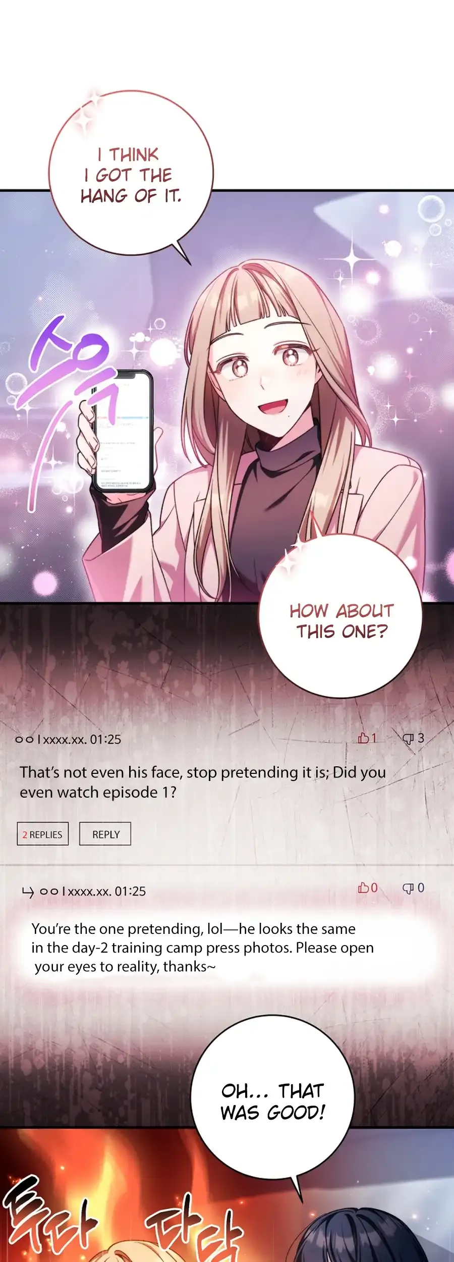 I Tried to Debut My Kid, But Ended Up Debuting Myself Chapter 24 Online - página 17