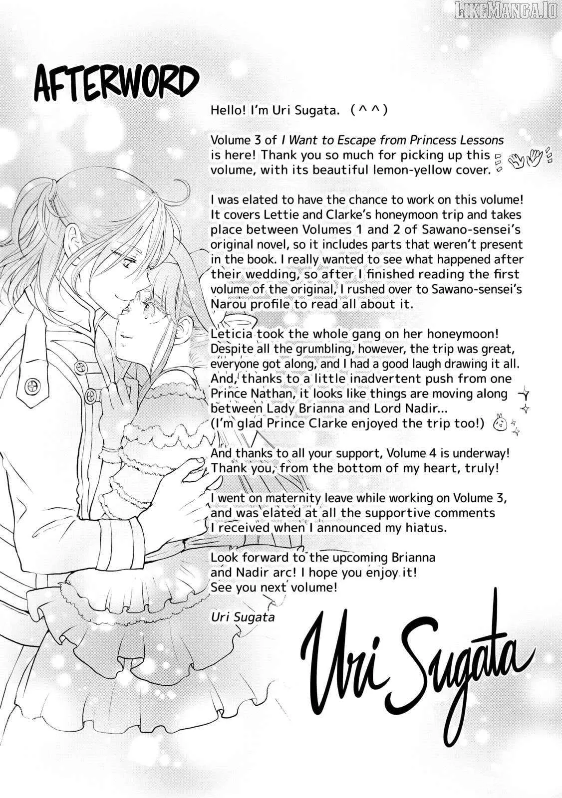 I Want to Escape from Princess Lessons Chapter 30.2 Online - página 1