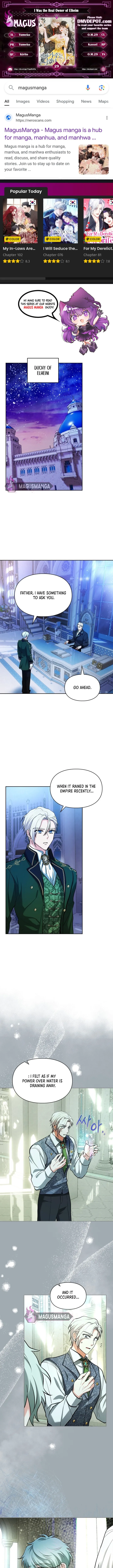 I Was the Real Owner of Elheim Chapter 29 Online - página 1