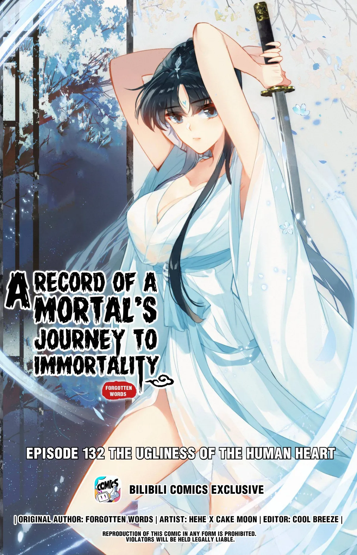 I Will Become An Immortal Chapter 132 Online - página 1