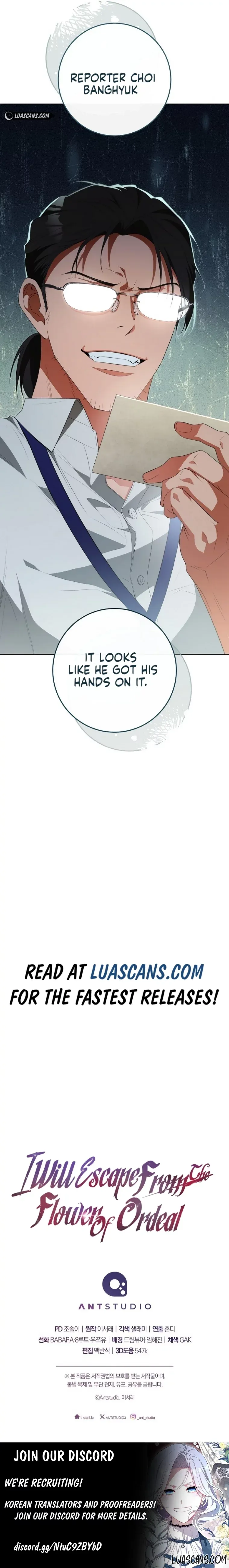 I will escape from the flower of ordeal Chapter 32 Online - página 17
