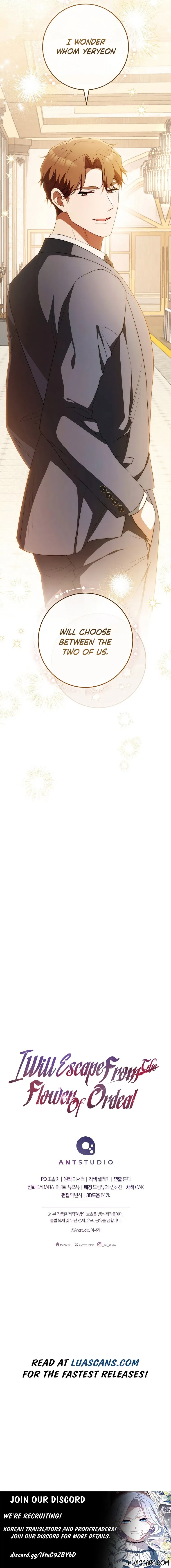 I will escape from the flower of ordeal Chapter 39 Online - página 11