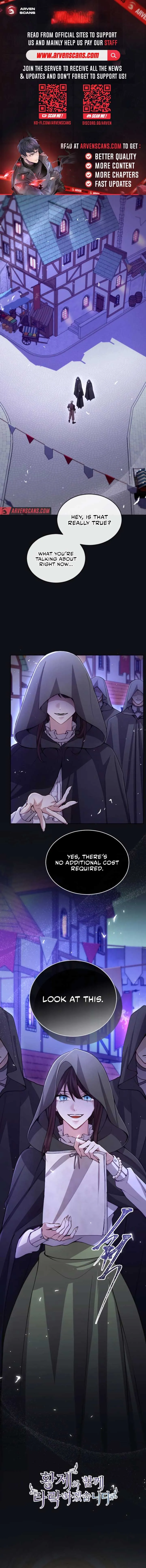 I Will Fall With The Emperor Chapter 102 Online - página 1