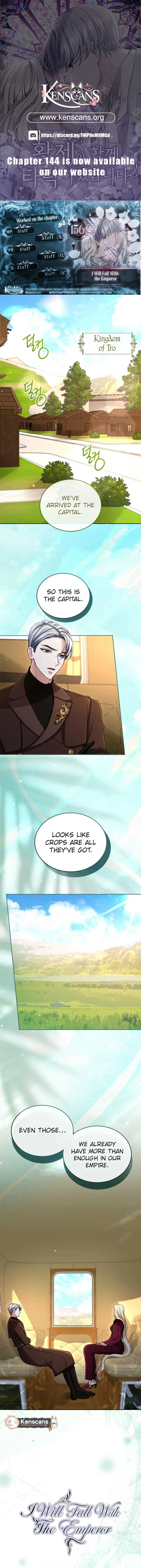I Will Fall With The Emperor Chapter 136 Online - página 1