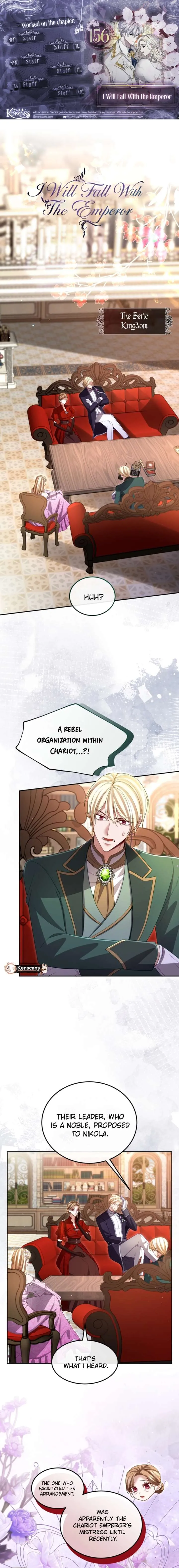 I Will Fall With The Emperor Chapter 156 Online - página 1