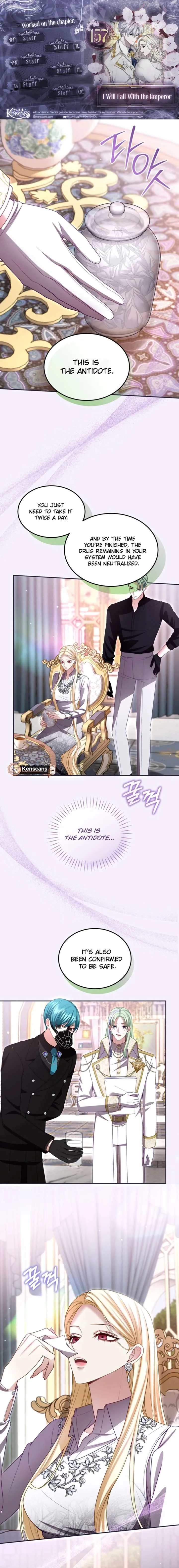 I Will Fall With The Emperor Chapter 157 Online - página 1