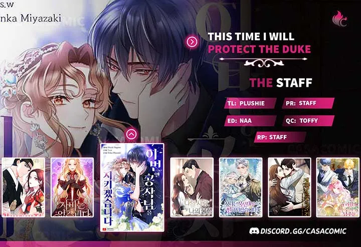 I Will Protect The Duke This Time Chapter 13 Online - página 1