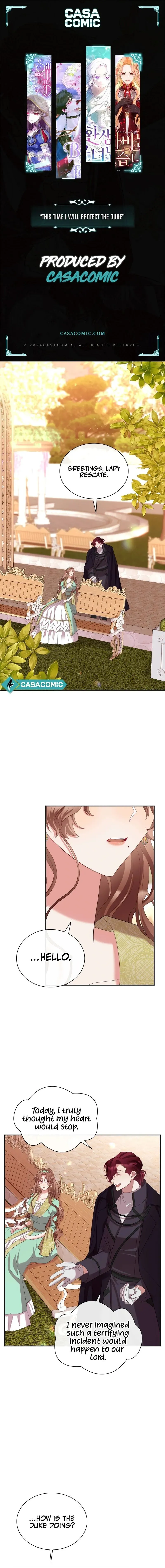 I Will Protect The Duke This Time Chapter 27 Online - página 1