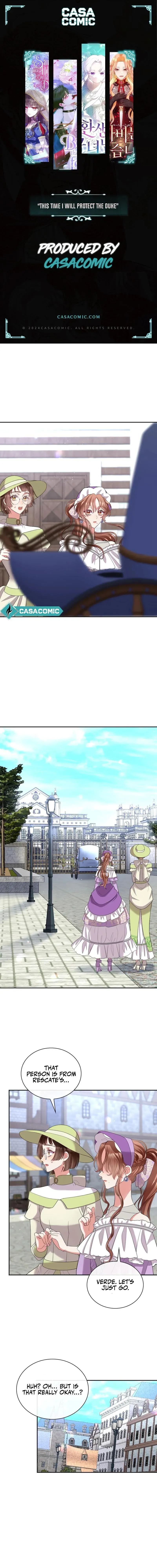 I Will Protect The Duke This Time Chapter 28 Online - página 1