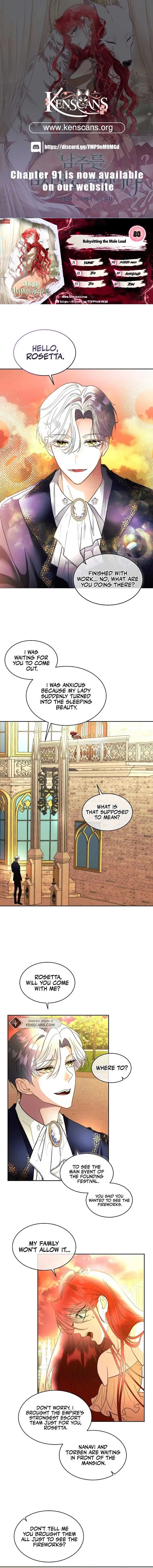 I will temporarily protect the male lead Chapter 80 Online - página 1