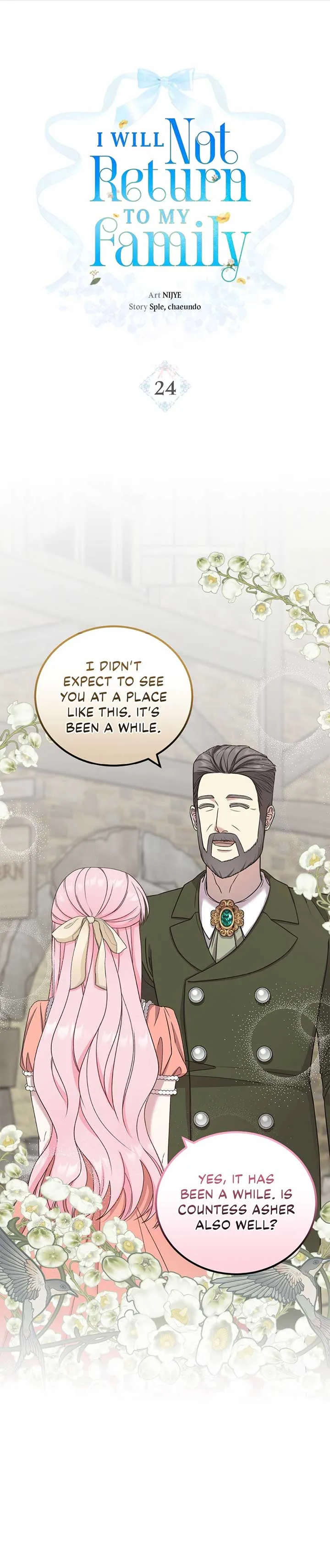 I Won’t Go Back to My Family Who Abandoned Me Chapter 24 Online - página 1
