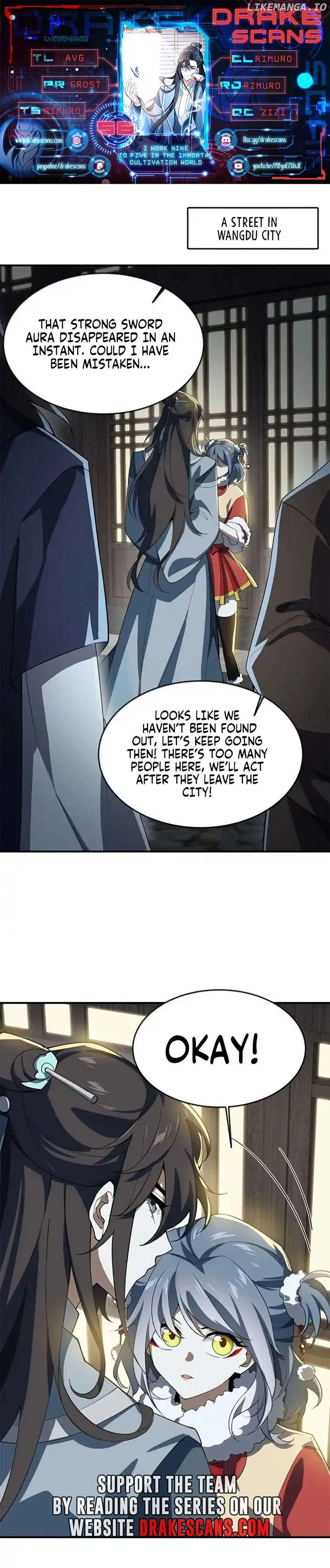 I Work Nine To Five In The Immortal Cultivation World Chapter 56 Online - página 1