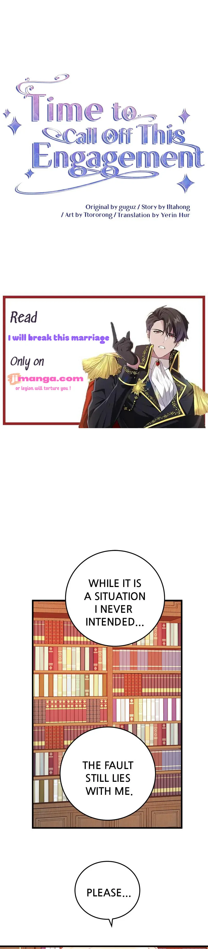 I’ll End This Engagement! Chapter 36 Online - página 1