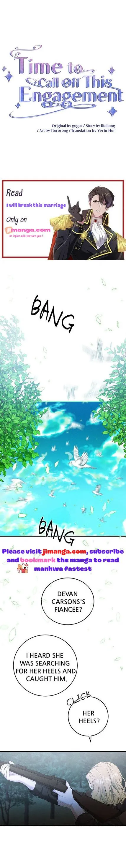 I’ll End This Engagement! Chapter 38 Online - página 1