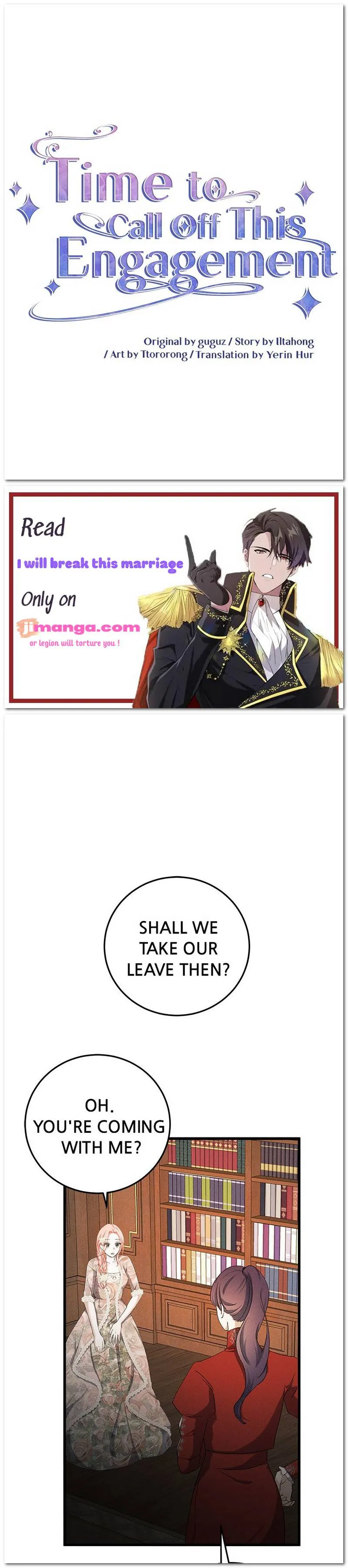 I’ll End This Engagement! Chapter 40 Online - página 1