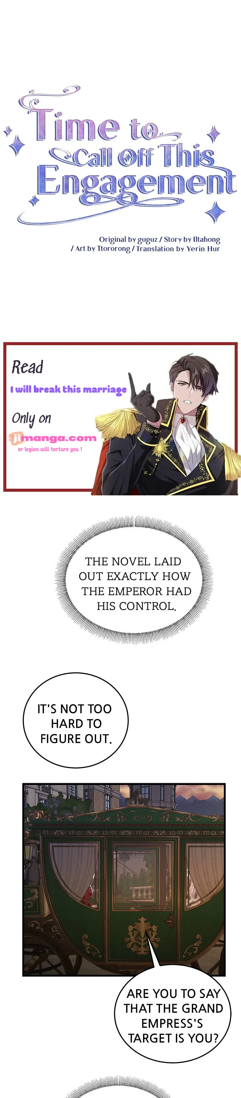 I’ll End This Engagement! Chapter 41 Online - página 1