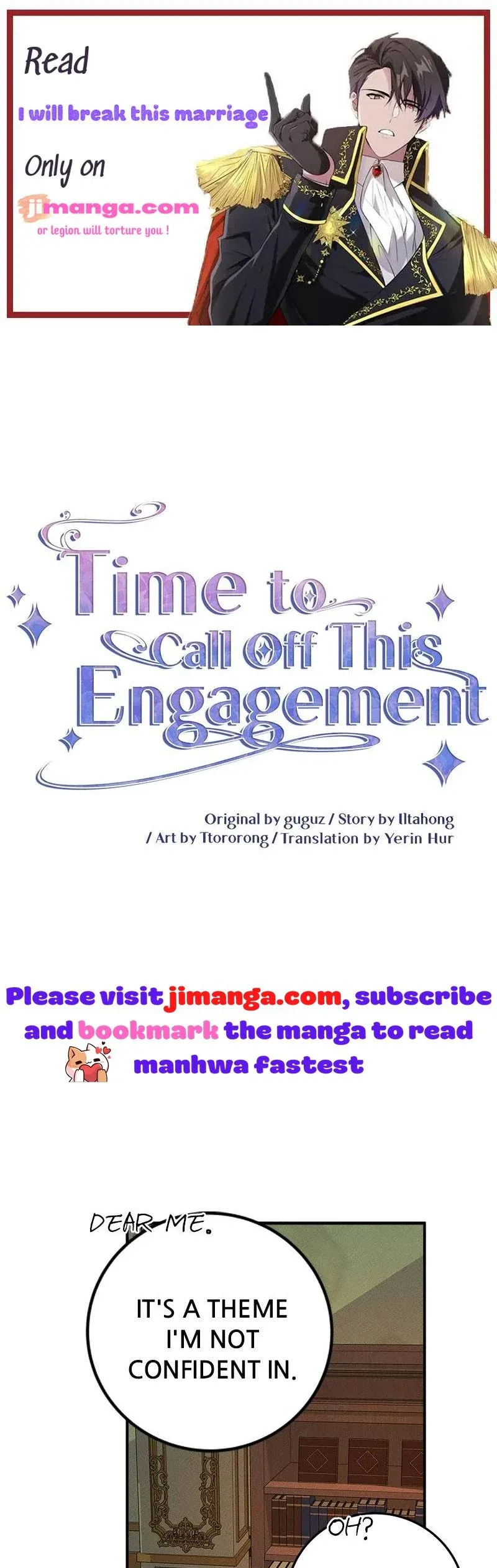I’ll End This Engagement! Chapter 44 Online - página 1