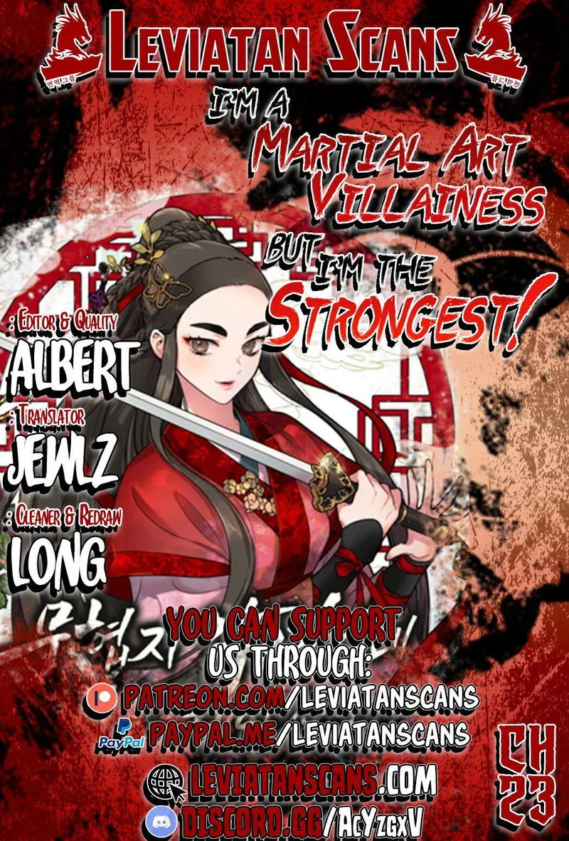 I’m a Martial Art Villainess but I’m the Strongest! Chapter 23 Online - página 1