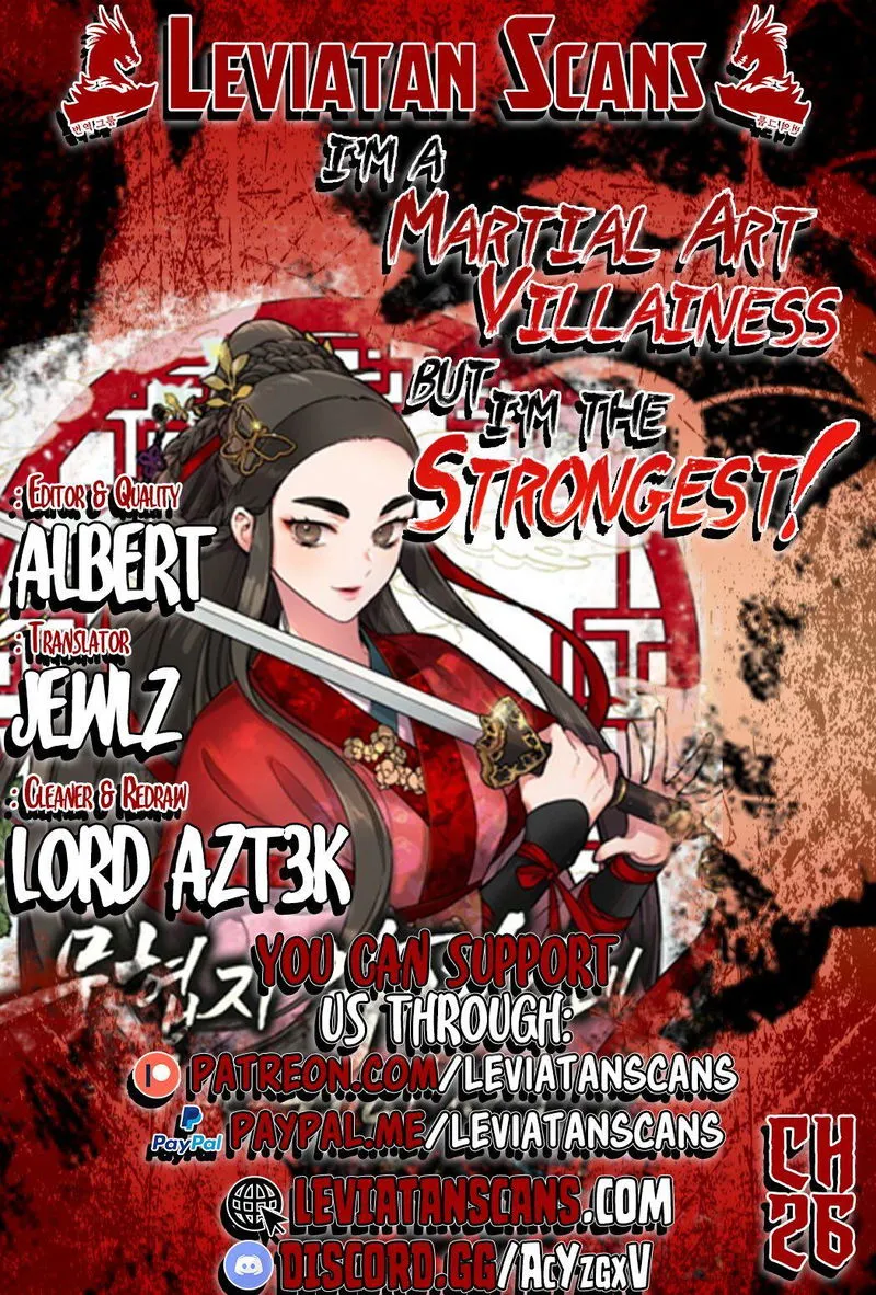 I’m a Martial Art Villainess but I’m the Strongest! Chapter 26 Online - página 1