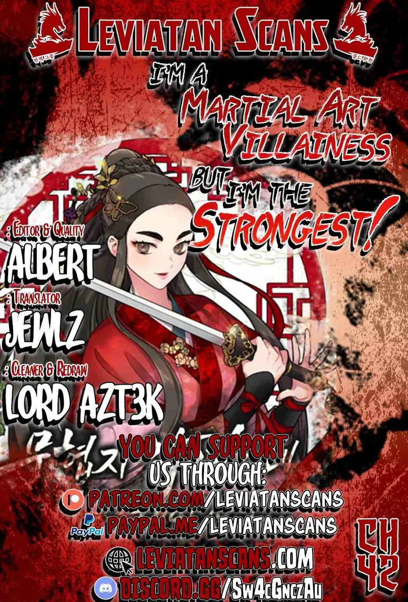 I’m a Martial Art Villainess but I’m the Strongest! Chapter 42 Online - página 1