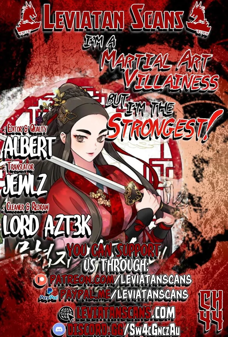I’m a Martial Art Villainess but I’m the Strongest! Chapter 44 Online - página 1