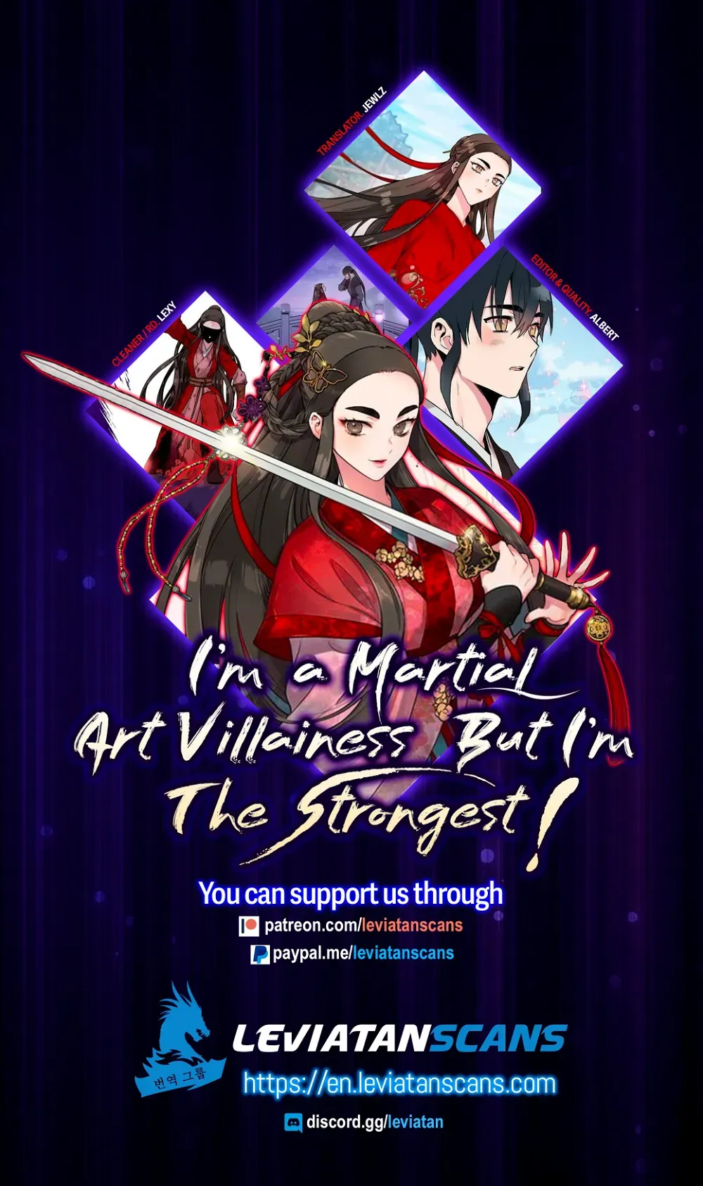 I’m a Martial Art Villainess but I’m the Strongest! Chapter 82 Online - página 1