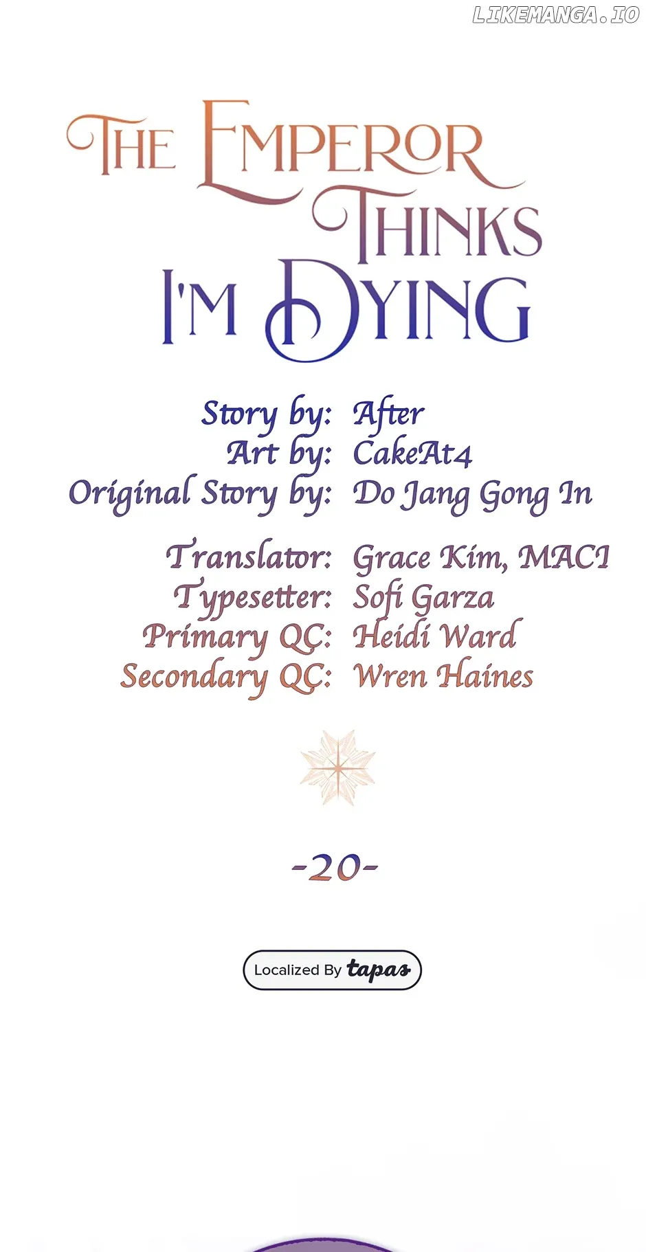 I’m In Trouble Because The Emperor Thinks I’m Terminally Ill Chapter 20 Online - página 2