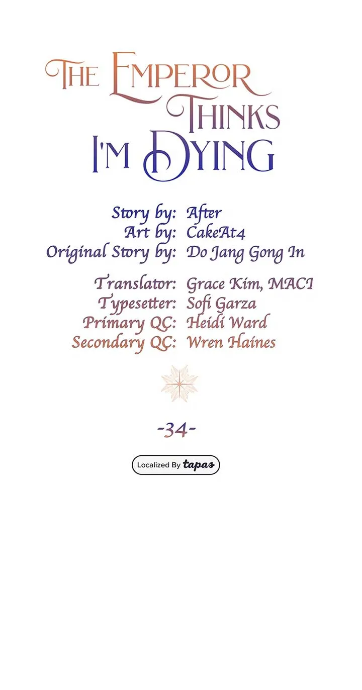 I’m In Trouble Because The Emperor Thinks I’m Terminally Ill Chapter 34 Online - página 37