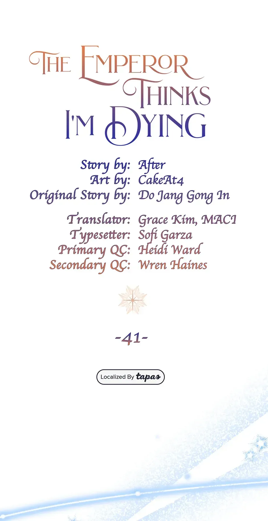 I’m In Trouble Because The Emperor Thinks I’m Terminally Ill Chapter 41 Online - página 34