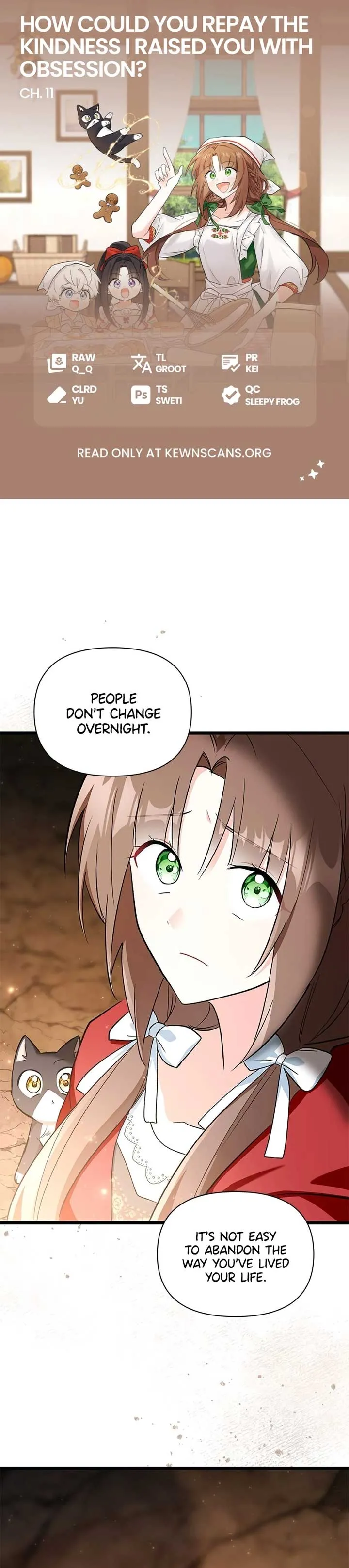 I’m Repaying The Kindness That Raised Me With Obsession Chapter 11 Online - página 1