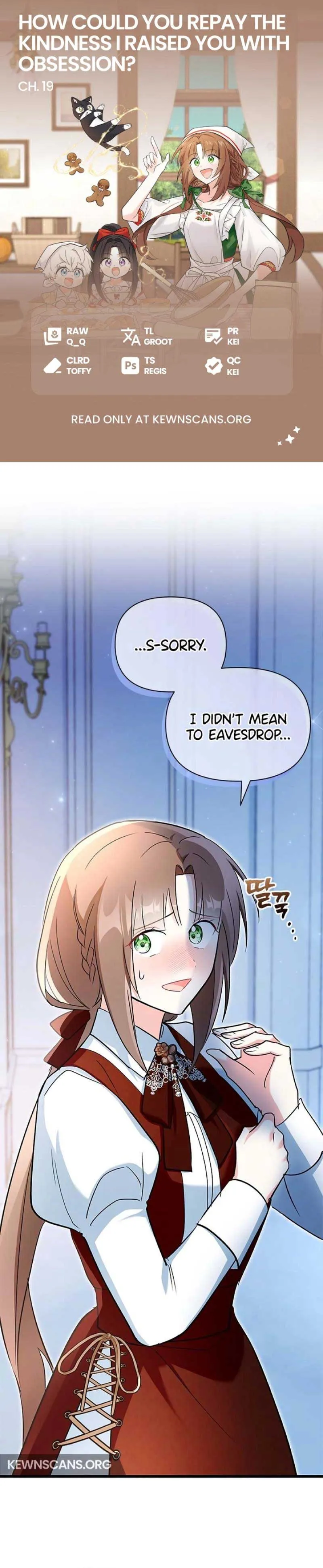 I’m Repaying The Kindness That Raised Me With Obsession Chapter 19 Online - página 1