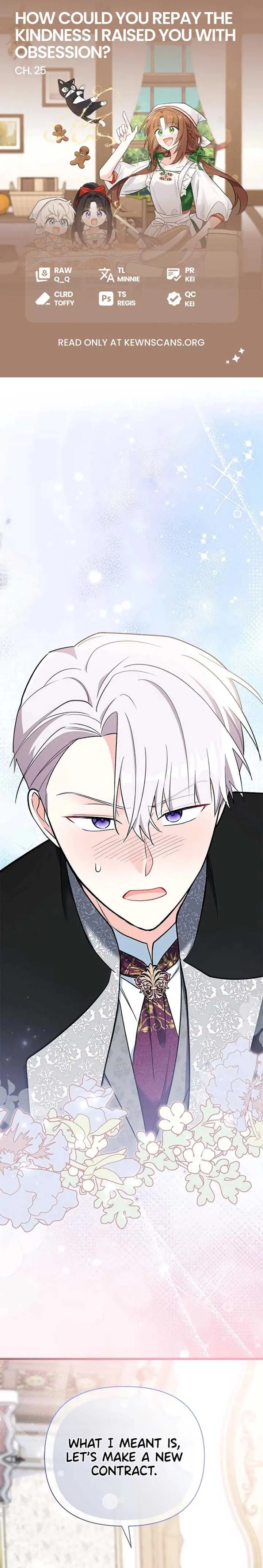 I’m Repaying The Kindness That Raised Me With Obsession Chapter 25 Online - página 1