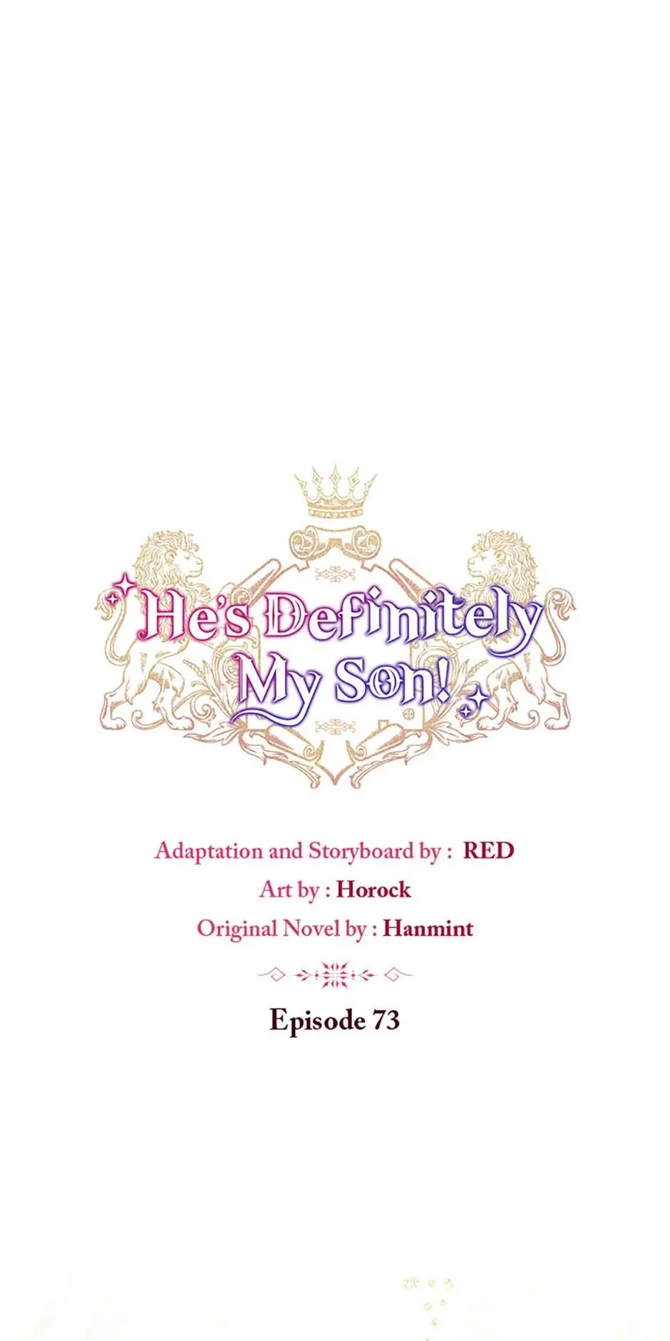 I’m Sure It’s My Baby Chapter 73 Online - página 1