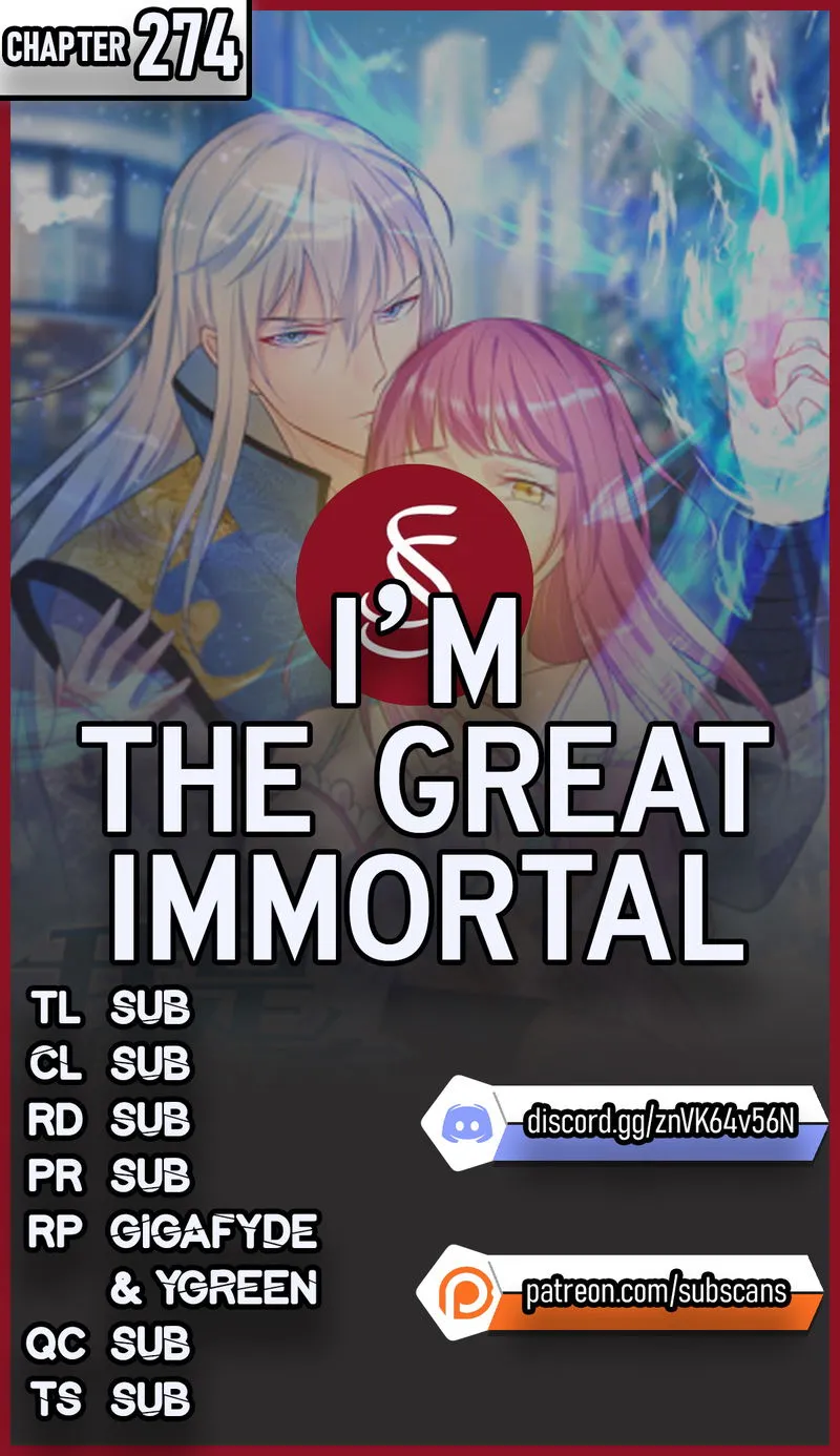 I’m The Great Immortal Chapter 274 Online - página 1