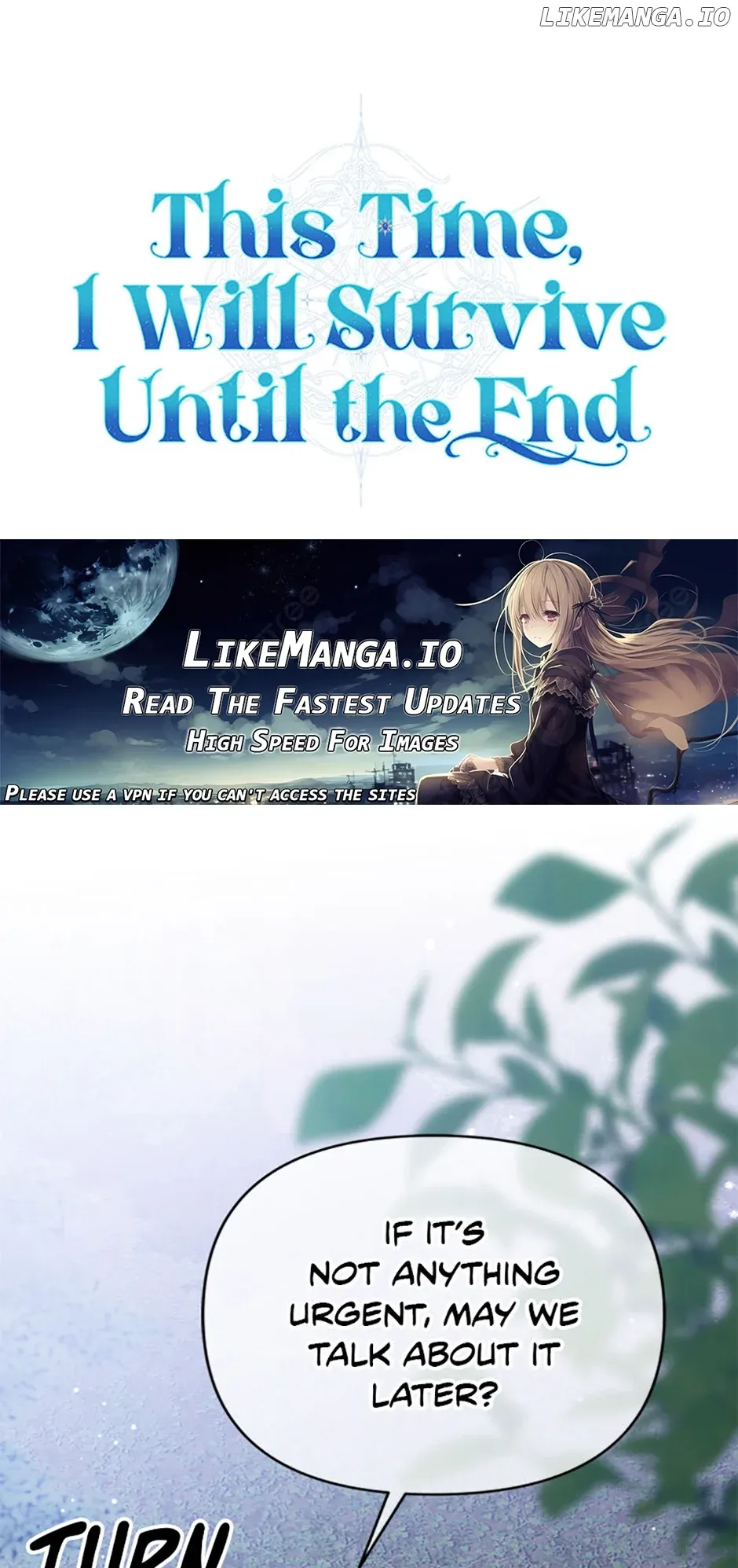 In This Life, I Will Survive Until the End Chapter 27 Online - página 1