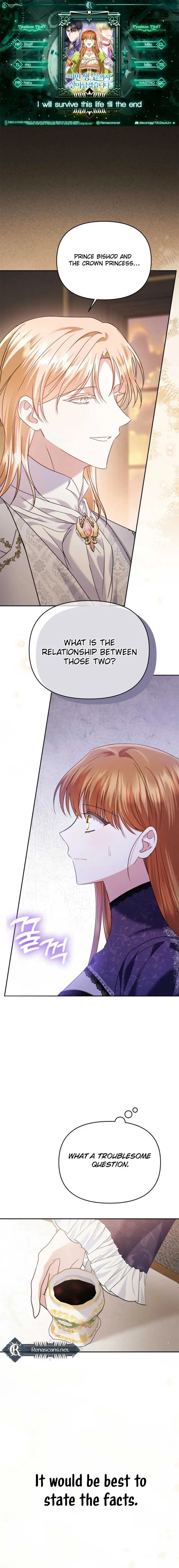 In This Life, I Will Survive Until the End Chapter 46 Online - página 1