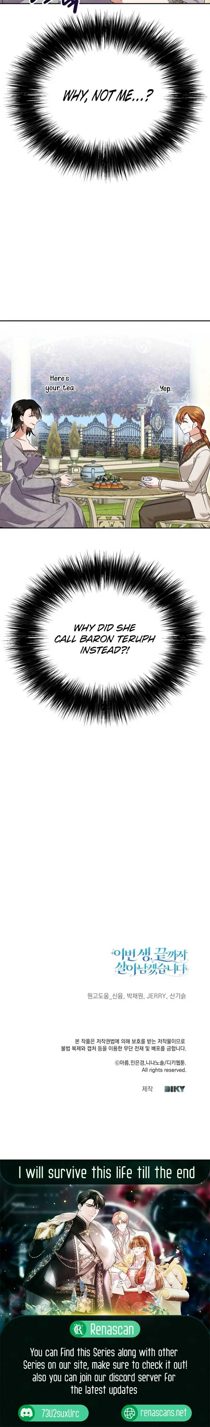 In This Life, I Will Survive Until the End Chapter 47 Online - página 22