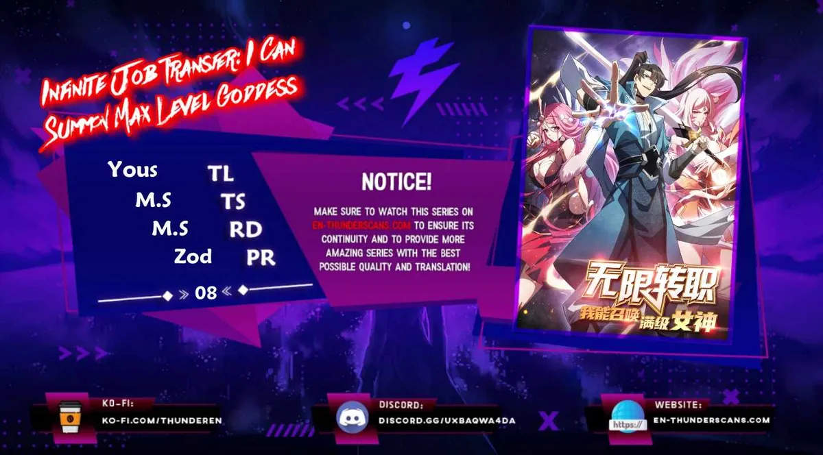 Infinite Job Transfer: I Can Summon Max Level Goddess Chapter 8 Online - página 1