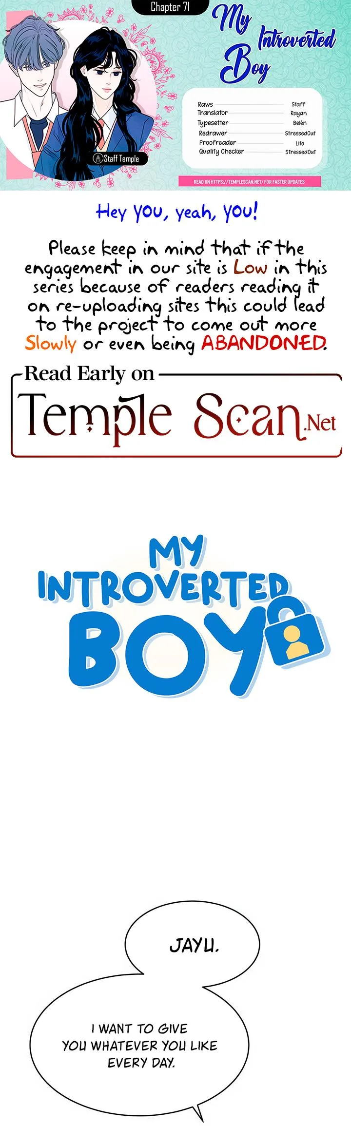 Introverted Us Chapter 71 Online - página 2