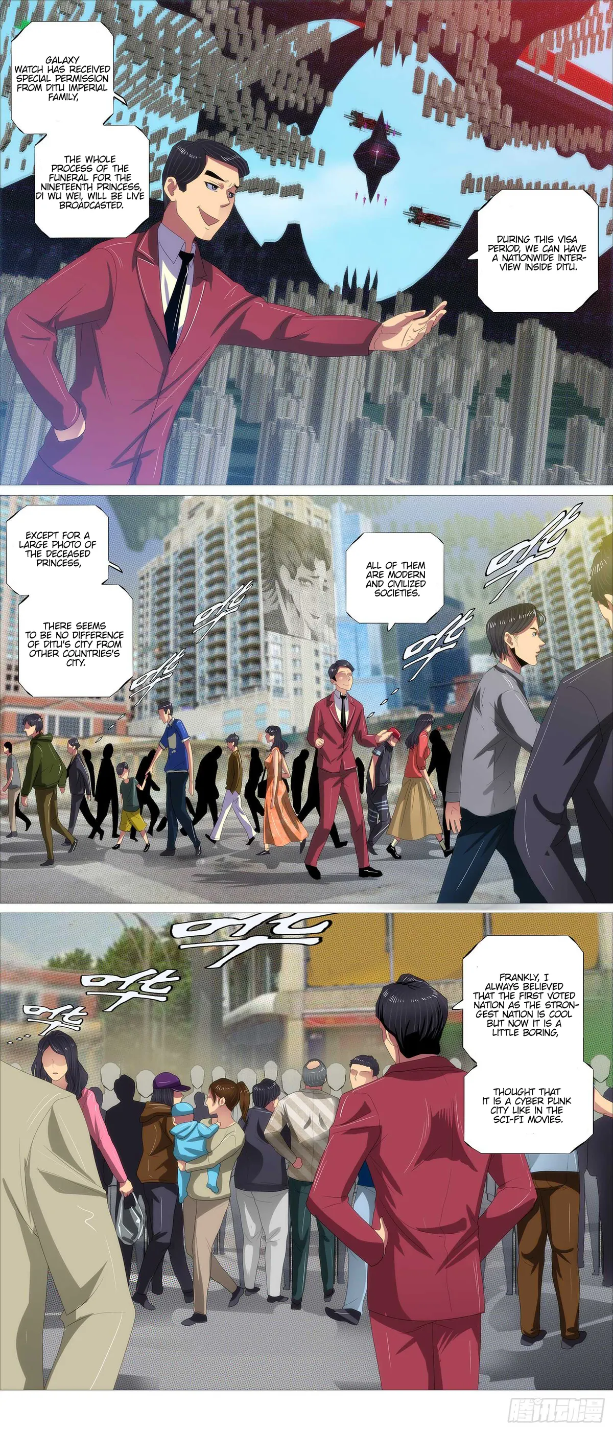 Iron Ladies Chapter 375 Online - página 11