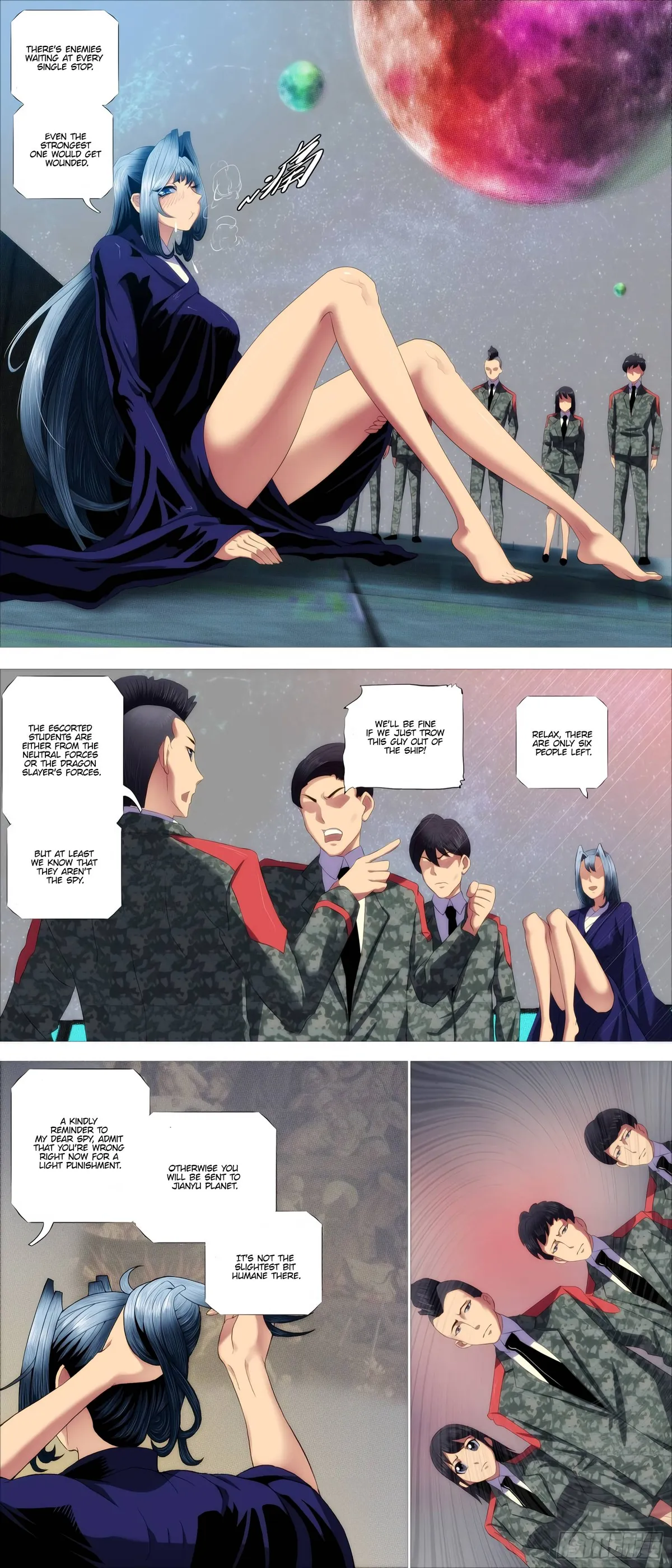 Iron Ladies Chapter 406 Online - página 8