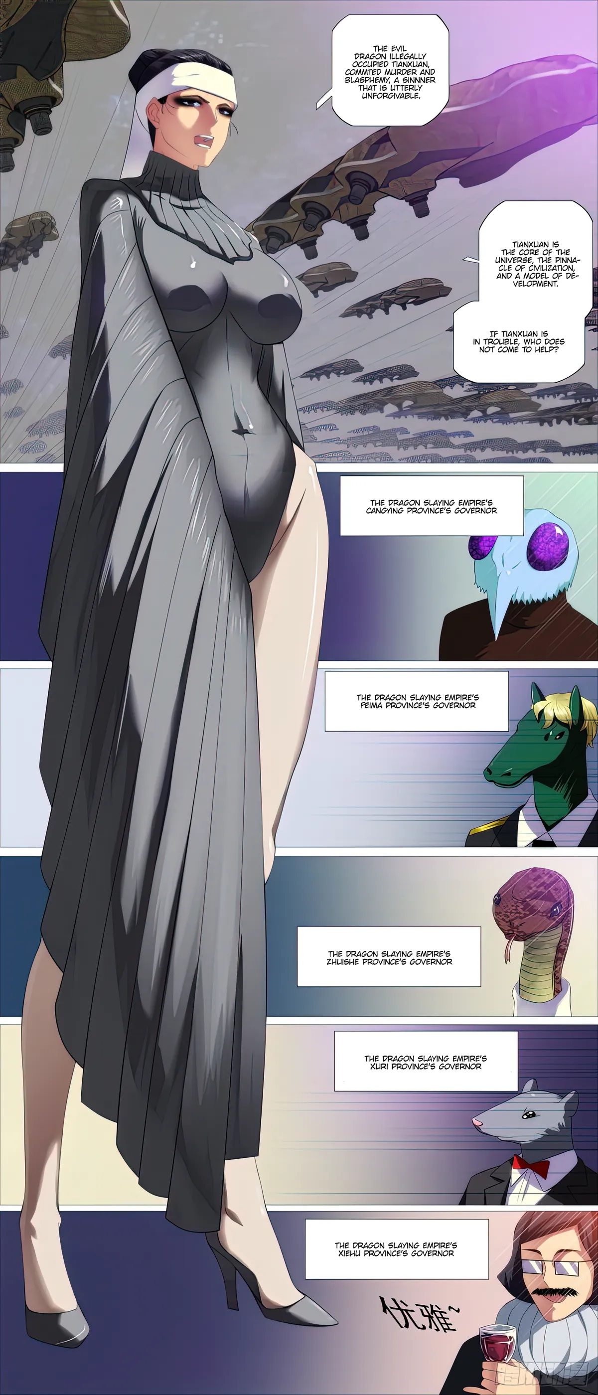Iron Ladies Chapter 460 Online - página 8